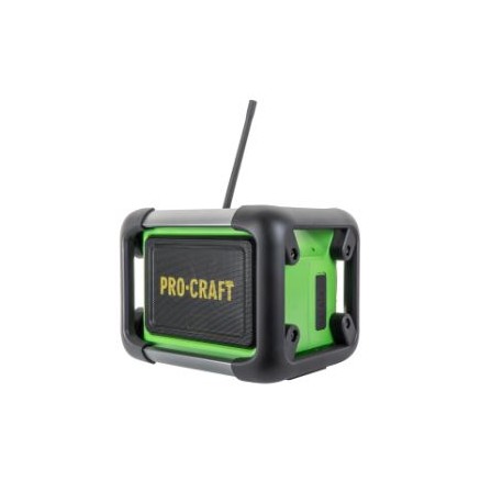 PROCRAFT PJS20BB DAB+ FM Bluetooth 5.3 rádio akku 80W bez bat. a nabíjačky
