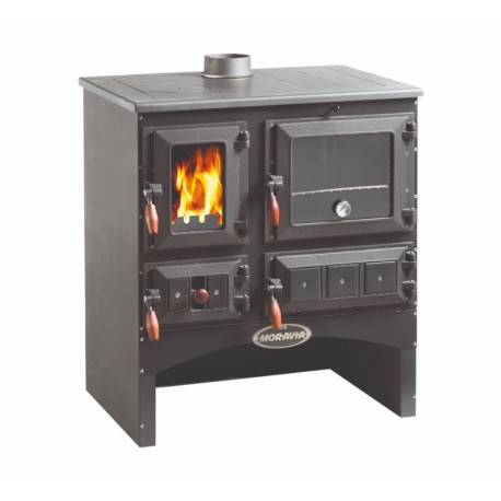 KVS Moravia Sporák na pevné palivo typ 9170 Oliver zadný-horný