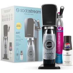 SODASTREAM ART BLACK ZERO + bombička CO2 čierny