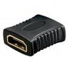 PremiumCord Adapter HDMI - HDMI, F/F, pozlatená