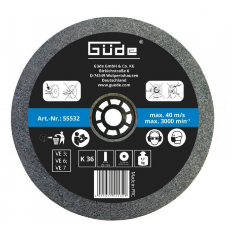 GUDE 200x25x32 K36 kotúč brúsny