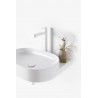 RAVAK Yard 600 umývadlo 1-otvorové bez prepadu, biela XJX01260002 - ROZBALENÝ TOVAR