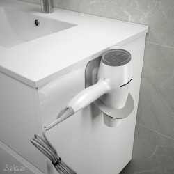 SALGAR držiak na fén/uterák Minimal 86189 - ROZBALENÝ TOVAR
