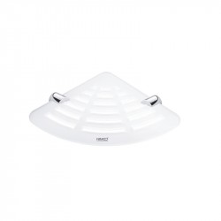 NIMCO BORMO polička rohová plexisklo chróm BR X211-26