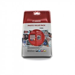 CANON CLI-571XL C/M/Y/BK + 50x PP-201