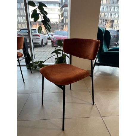 Calligaris jedálenská stolička Fifties červená - ROZBALENÝ TOVAR