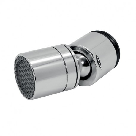 Novaservis úsporný dvojpolohový kĺbový aerátor ECO, chróm PER,K2