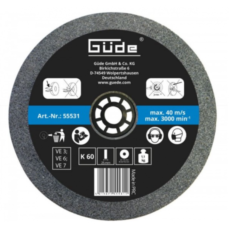 GUDE 175x25x32/16 K60 kotúč brúsny