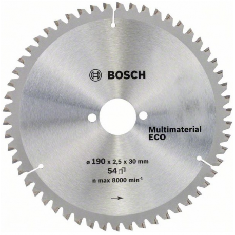 BOSCH 190x2,2x30 54z EcoAluminium kotúč pílový