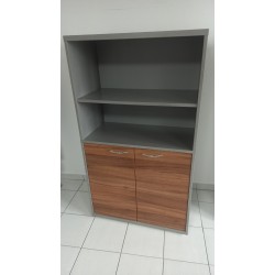 Skrinka 141,5 x 80 x 40,5 cm, 2-krídlová s poličkou, SKRINKA2KPT01 - POUŽITÝ TOVAR