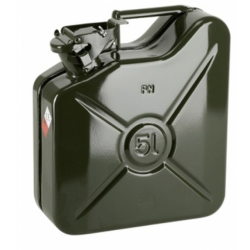 JERICAN 5l zelený kanister palivový plechový