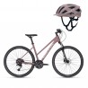 KELLYS Pheebe 30 bicykel crossový Rose Gold S 28" + prilba DYNAMIC II rose gold S/M (52-55 cm)