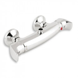 NOVASERVIS Metalia 57 nastenná sprchová termostatická batéria chróm 57962/1,0