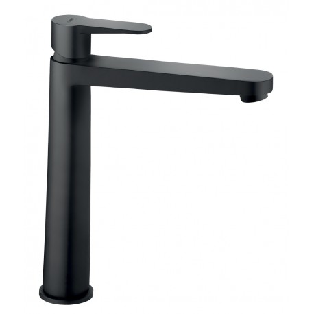 Novaservis Ferro Nostris umývadlová batéria vyvýšená s výpusťou Click-Clack, čierna matná BNS2LBL