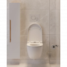Kompletný WC set s podomietkovou konštrukciou a závesným WC Dee, 9074300S000SS1S2