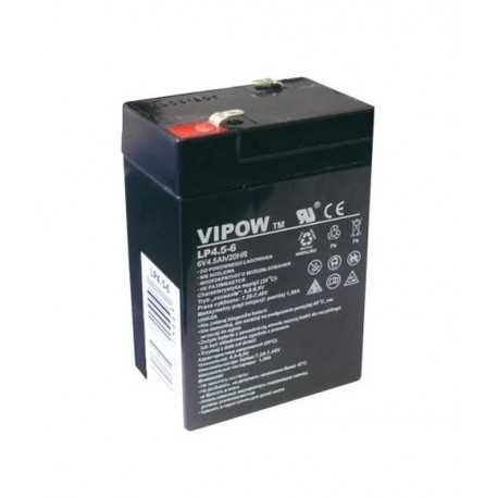 akumulátor VIPOW 6V 4.5Ah