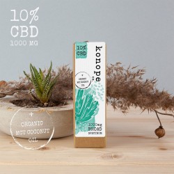 olej 10% CBD v organickom MCT kokosovom oleji-široké spektrum