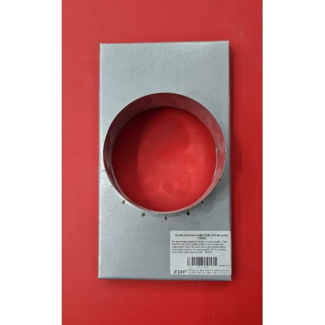 VÝUSTKA PRE KRBOVÚ MRIEŽKU 17X30, O125 MM, POZINK, 1730/125