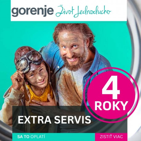 GORENJE EXTRA - 4 roky