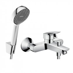 Hansgrohe Logis set pre vaňu - vaňová batéria + vaňový set Activera Select S 2 prúdy, držiak, hadica, chróm