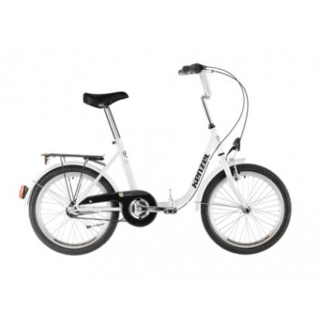 Mestský bicykel KENZEL CAMPING Ceremony 3spd white 20" 2026