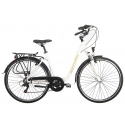 Mestský bicykel KENZEL SILUET 6spd white 28" 2026