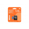 karta pamäť. ADATA MICRO SDXC/128GB/UHS-I U1 / Class 10/+ Adaptér