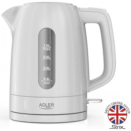 ADLER AD1380 biela kanvica rýchlovarná