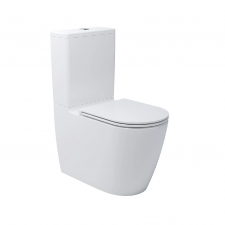 MYBATH Dee misa WC kombi Vortex + nádrž + sedátko SoftClose biela, 460256