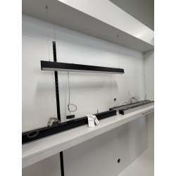 LONDON LIGHT stropné svietidlo LED, čierne - POUŽITÝ TOVAR