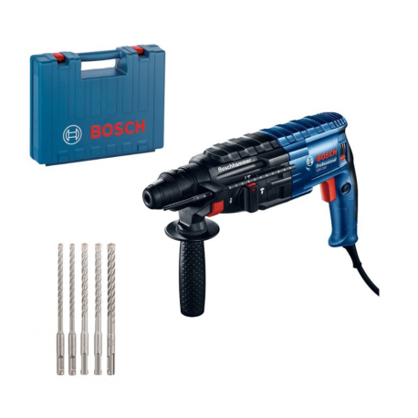 BOSCH GBH240 + SDS sada 5d kladivo kombi 0615990M99