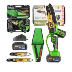 PROCRAFT PKA32Li píla akumulátorová 1x20V/4Ah+nabíjačka+púzdro/