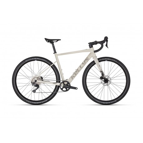 Elektrický&nbsp;gravel bicykel KELLYS e-Soot 70 Ivory White L