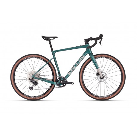 Gravel bicykel KELLYS Soot X90 Emerald Green M