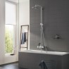 Grohe Euphoria SmartControl sprchový systém 260 Mono 3-prúdy + vaňový výtok s termostatom, na stenu, chróm, 26510000
