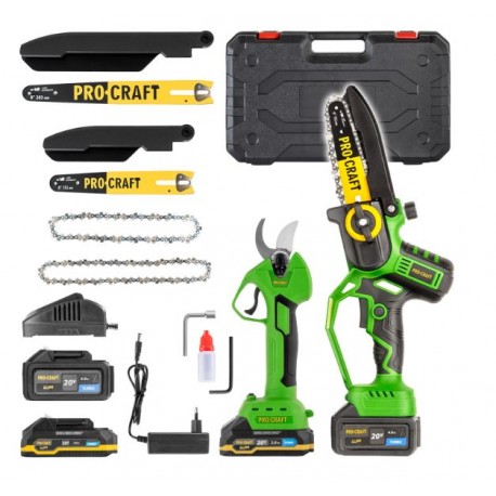 PROCRAFT SPKA32LIP/ES25LI píla akumulátorová a nožnice