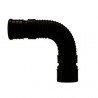 SANIT odtoková trubka WC FLEXI čierna s redukciou 110mm 58.941.00..0000
