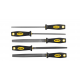 STREND PRO FS1015 sada pilníkov 5 dielna, 200 mm
