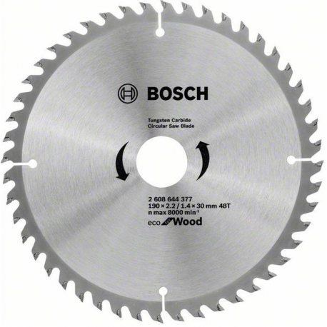 BOSCH 190x2,2x30 48z EcoWood kotúč pílový
