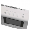 EMOS E0091 biele prenosné rádio s Bluetooth FM/MP3/DAB/DAB+