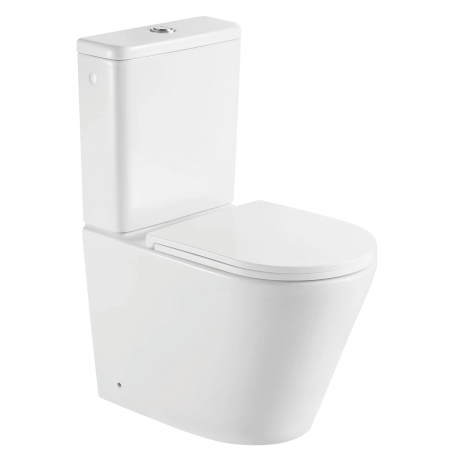 MYBATH Nea misa WC kombi Vortex + nádrž + sedátko SoftClose biela, 462743