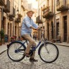 Mestský bicykel KENZEL MONIKA Ceremony 1spd chromo/royal 24" 2026