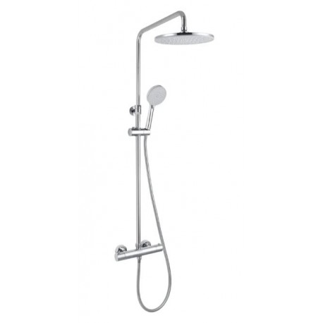MyBath Dee sprchový systém s termostatom 23 cm, 3 prúdy, chróm 461177