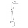 MyBath Dee sprchový systém s termostatom 23 cm, 3 prúdy, chróm 461177